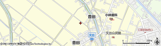 長野県諏訪市豊田（文出）周辺の地図