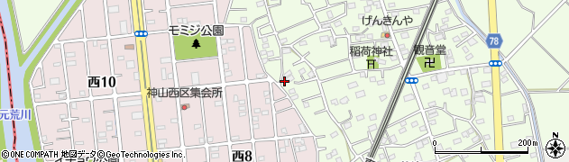 埼玉県白岡市篠津1882周辺の地図