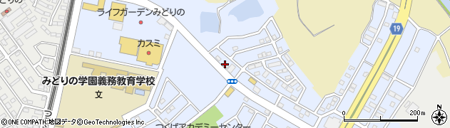茨城県つくば市みどりの中央29周辺の地図