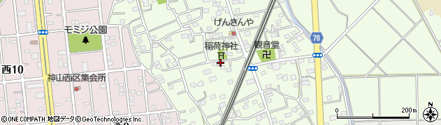 埼玉県白岡市篠津1960周辺の地図
