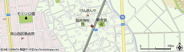 埼玉県白岡市篠津1962周辺の地図