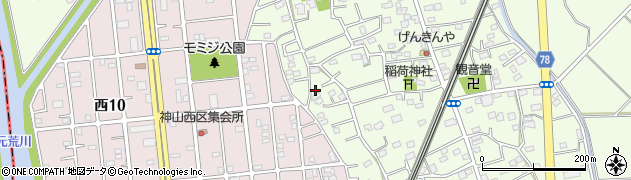 埼玉県白岡市篠津1881周辺の地図