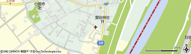 埼玉県春日部市上吉妻1280周辺の地図