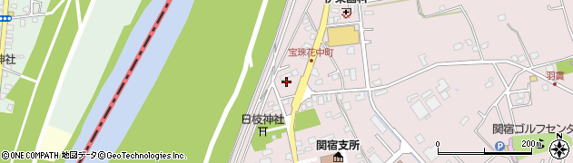 千葉県野田市東宝珠花175周辺の地図