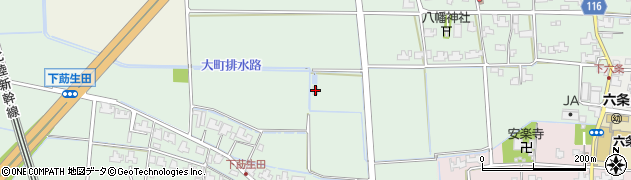 福井県福井市下六条町37周辺の地図