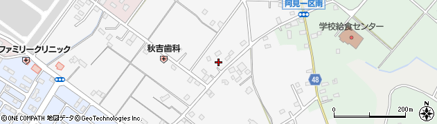 茨城県稲敷郡阿見町荒川本郷2388周辺の地図