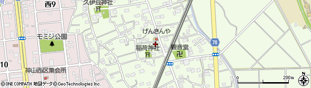 埼玉県白岡市篠津1868周辺の地図