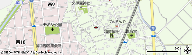 埼玉県白岡市篠津1816周辺の地図