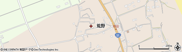 茨城県鹿嶋市荒野855周辺の地図