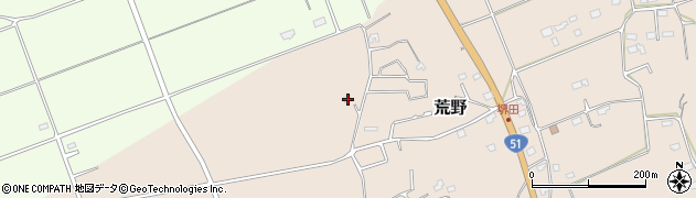 茨城県鹿嶋市荒野2315周辺の地図