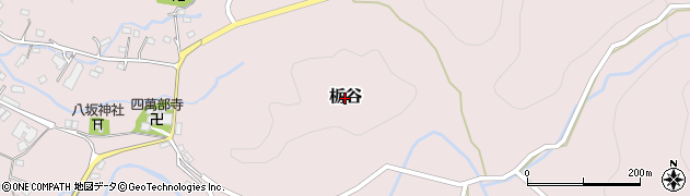 埼玉県秩父市栃谷周辺の地図