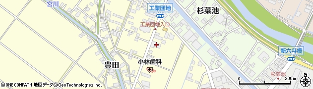 諏訪信用金庫六斗橋支店周辺の地図