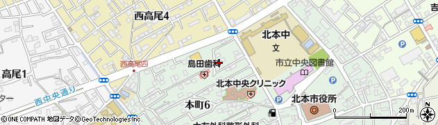 ブラザーサービス埼玉周辺の地図
