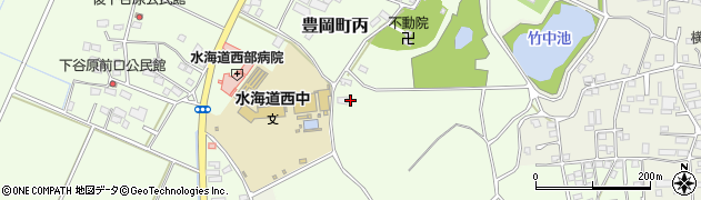 茨城県常総市豊岡町丙2968周辺の地図
