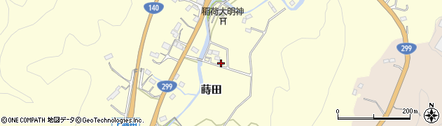 埼玉県秩父市蒔田2389周辺の地図