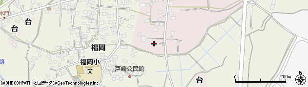 茨城県つくばみらい市台4周辺の地図