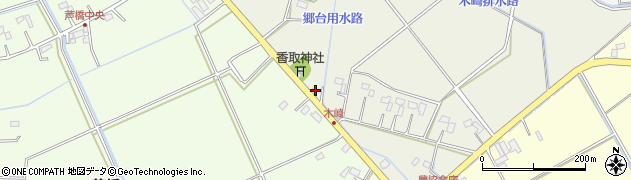 埼玉県春日部市木崎84周辺の地図