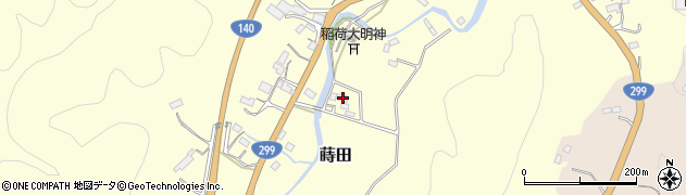 埼玉県秩父市蒔田2388周辺の地図