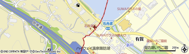 セブンイレブン岡谷湊５丁目店周辺の地図