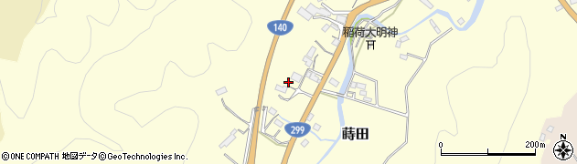埼玉県秩父市蒔田2362周辺の地図