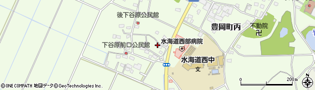 茨城県常総市豊岡町丙704周辺の地図