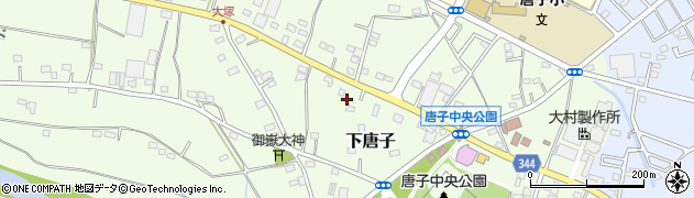 高坂上唐子線周辺の地図