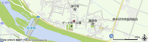 株式会社石福　稲津工場周辺の地図