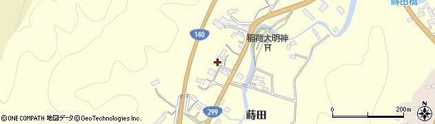 埼玉県秩父市蒔田2365周辺の地図