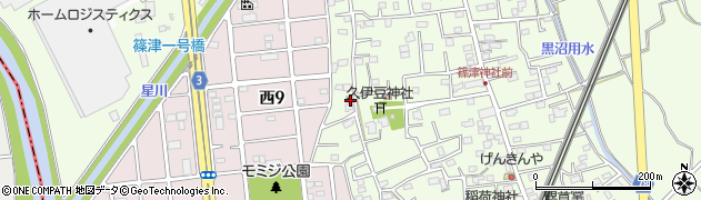 埼玉県白岡市篠津1785周辺の地図