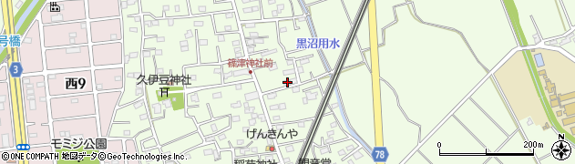 埼玉県白岡市篠津2113周辺の地図