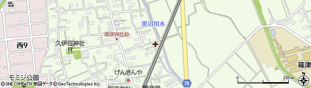 埼玉県白岡市篠津2110周辺の地図