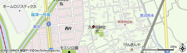 埼玉県白岡市篠津1799周辺の地図