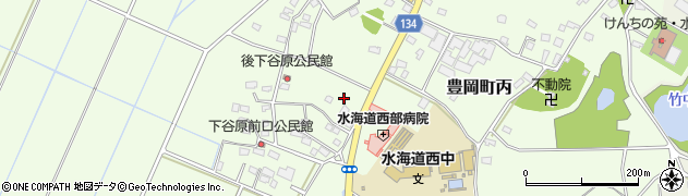 茨城県常総市豊岡町丙694周辺の地図