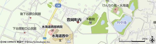 茨城県常総市豊岡町丙3050周辺の地図