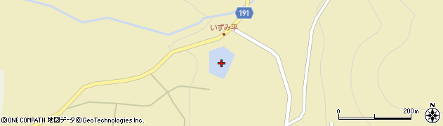 笹原溜池周辺の地図