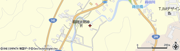埼玉県秩父市蒔田2411周辺の地図