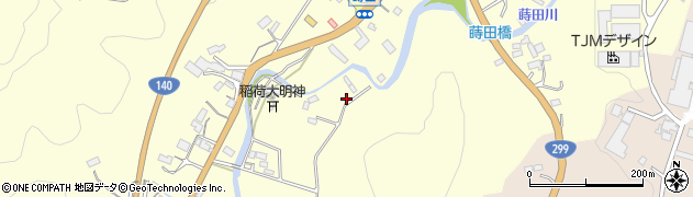 埼玉県秩父市蒔田2413周辺の地図