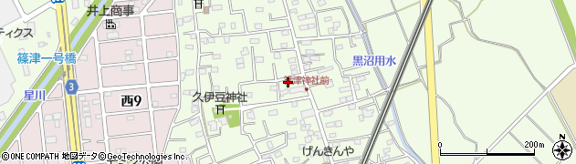 埼玉県白岡市篠津1859周辺の地図