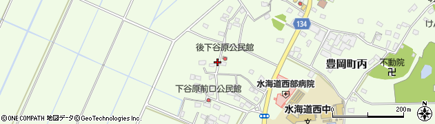 茨城県常総市豊岡町丙710周辺の地図