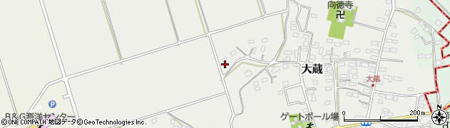 埼玉県比企郡嵐山町大蔵988周辺の地図