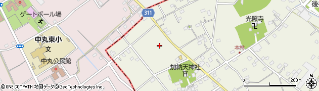 埼玉県桶川市加納747周辺の地図