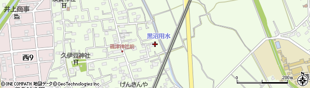 埼玉県白岡市篠津2111周辺の地図