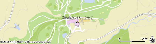 彩の森カントリークラブ・ホテル秩父周辺の地図