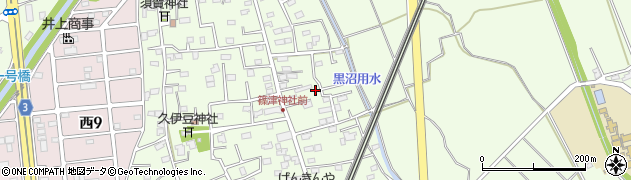 埼玉県白岡市篠津2122周辺の地図