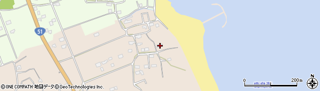 茨城県鹿嶋市荒野1641周辺の地図