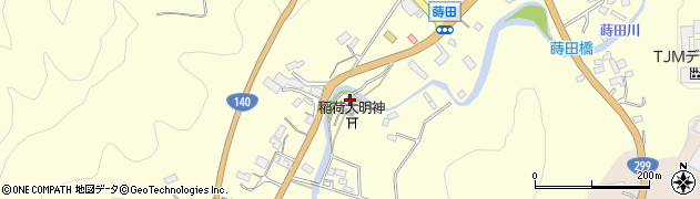 埼玉県秩父市蒔田2394周辺の地図