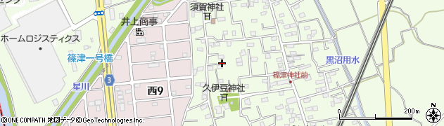 埼玉県白岡市篠津1802周辺の地図