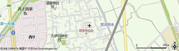 埼玉県白岡市篠津2124周辺の地図