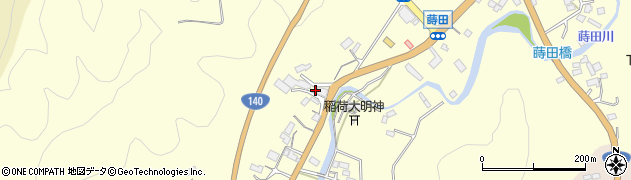 埼玉県秩父市蒔田2329周辺の地図