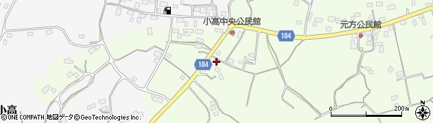 茨城県行方市南576周辺の地図